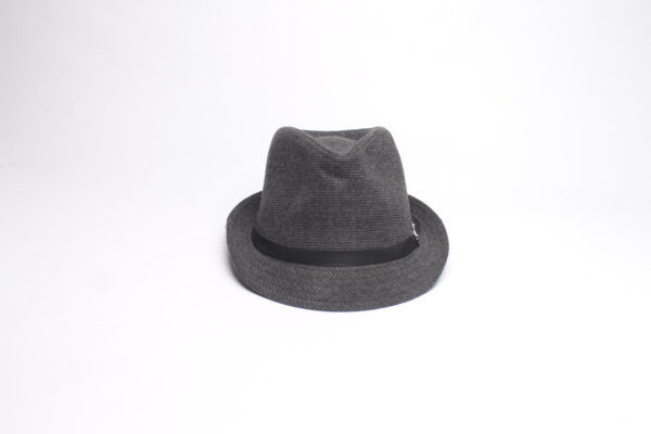 Modern Style Derby With Black Strap/ Dark Grey