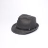 Modern Style Derby With Black Strap/ Dark Grey