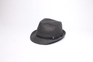 Modern Style Derby Dark Grey With Black Strap