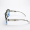Big Frame Hearts Black & Blue Lens Transparent Frame