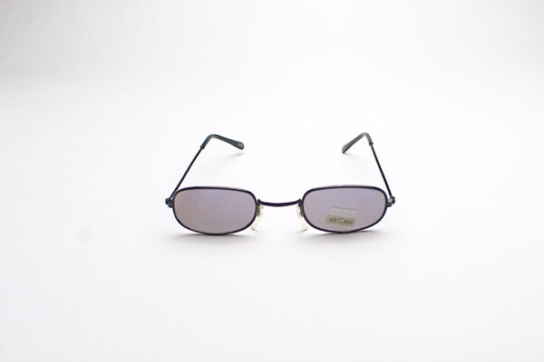 Wire Frame Black/ Oval Black Lens