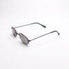 Wire Frame Black/ Oval Black Lens