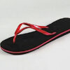 Flip Flop/ Black & Cranberry