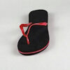 Flip Flop/ Black & Cranberry