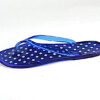 Polka Dot Jelly Sandal/Blue & White