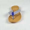 Stripe Sandal/ Blue & White