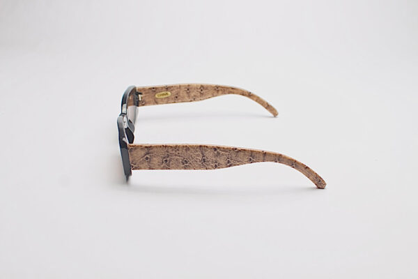 Faux Leather Reptile Print Frames/ Rectangle Caramel