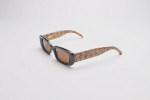 Faux Leather Reptile Print Frames/ Rectangle Caramel