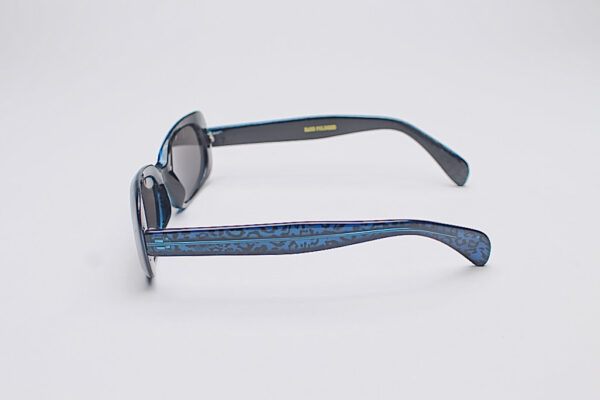 Ceres Leopard Frame/ Blue