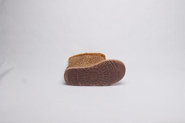 Cheetah Print Button Up Boots