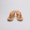 Cork Thong Wedge/ Brown