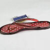 Polka Dot Jelly Sandal/ Cranberry & White