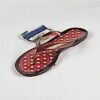 Polka Dot Jelly Sandal/ Cranberry & White
