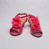 Flower Top Heel/ Pink