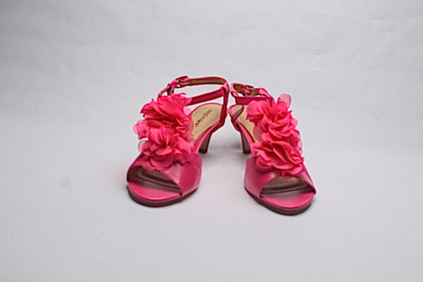 Flower Top Heel/ Pink
