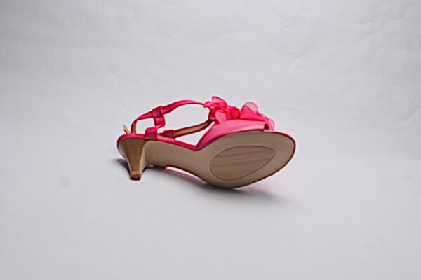 Flower Top Heel/ Pink