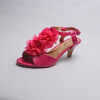 Flower Top Heel/ Pink