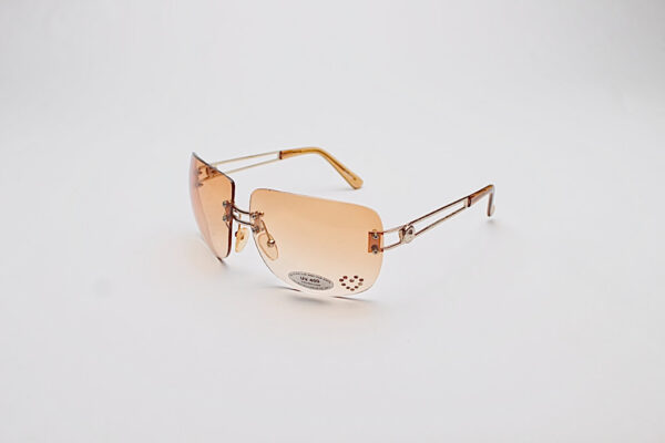 Geometric Hearts  Brown Lens