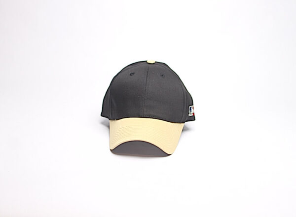Kids (Team MLB) Velcro Back  Black & Khaki