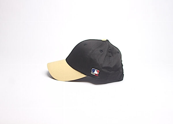 Kids (Team MLB) Velcro Back  Black & Khaki