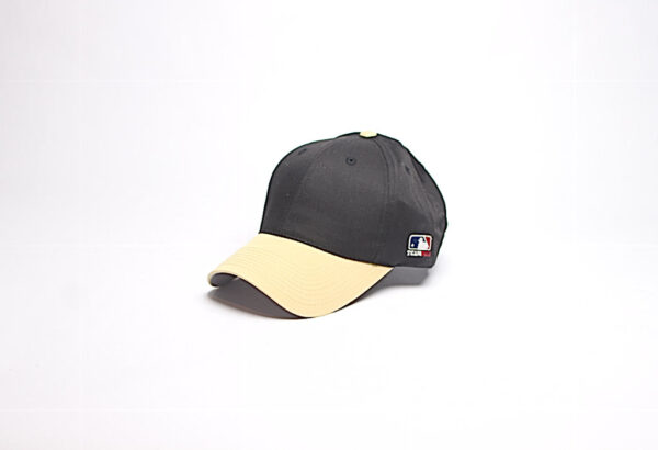 Kids (Team MLB) Velcro Back  Black & Khaki