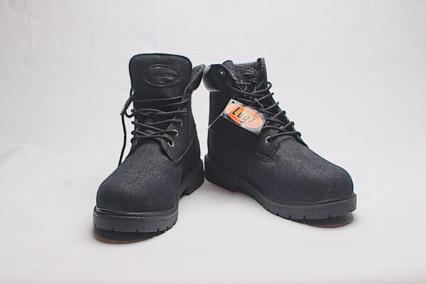 Lugz Denim Construction Boots/ Black