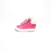 Faux Fur Toddler Sneaker/ Pink & White