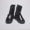 Sequin Boots/ Black