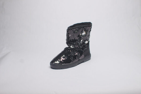 Sequin Boots/ Black
