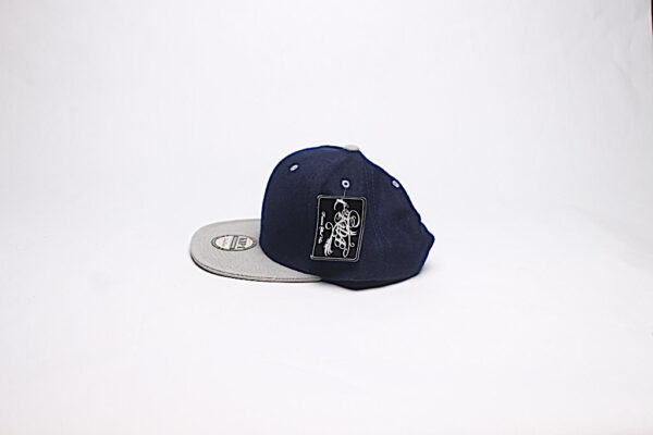 Snap Back/ Blue with Grey Brim (Premium)