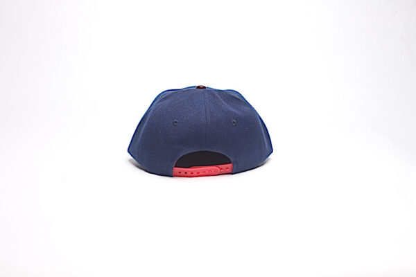 Snap Back/ Blue with Red Reptile Brim