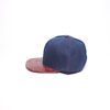 Snap Back/ Blue with Red Reptile Brim
