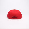 Snap Back/ Red with Red Reptile Brim