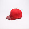 Snap Back/ Red with Red Reptile Brim