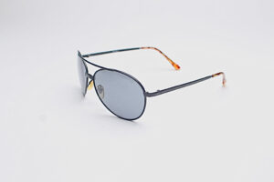 Aviator Pilot Wireframe/ Black with Brown Tips