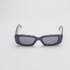 Faux Leather Reptile Print Frames/ Rectangle Midnight Blue