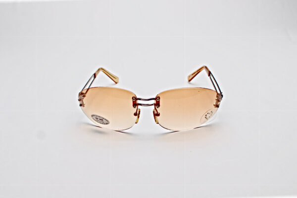 Oval Hearts Orange Lens