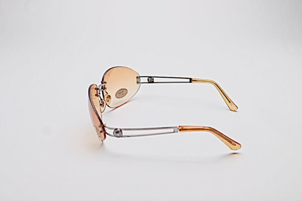 Oval Hearts Orange Lens