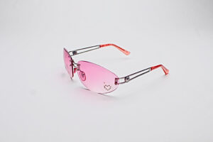 Oval Hearts  Pink Lens