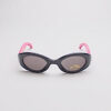 Faux Leather Reptile Print Frames/ Oval Pink