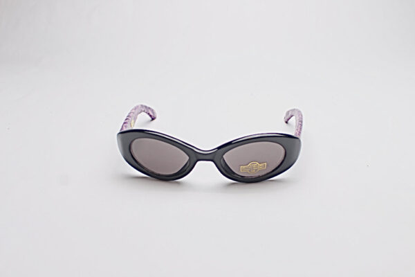 Faux Leather Reptile Print Frames/ Oval Purple