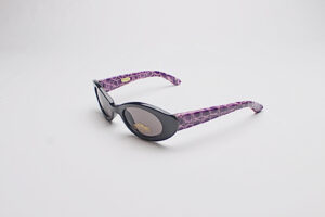 Purple Oval Faux Leather Reptile Print Frames Slant_lzn Faux Leather Reptile Print Frames/ Oval Purple
