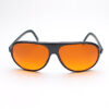 Aviator Retro Sun Blocker/ Black