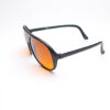 Aviator Retro Sun Blocker/ Black