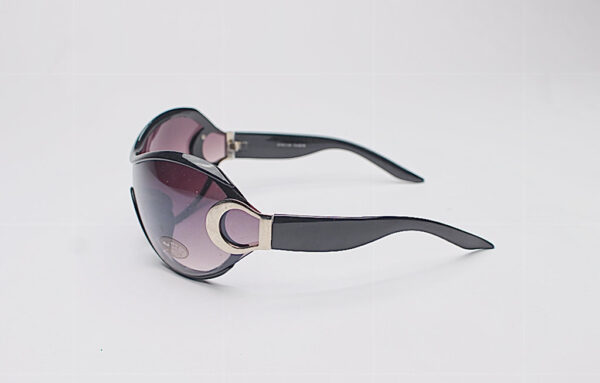 Tropical Heat/ Black with Purple Lens
