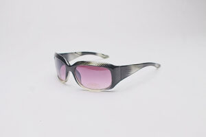 Two Tone Lash Green & White Slant_lzn Two Tone Lash/ Green & White