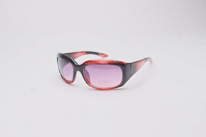 Two Tone Lash Red & White Slant_lzn Two Tone Lash/ Red & White