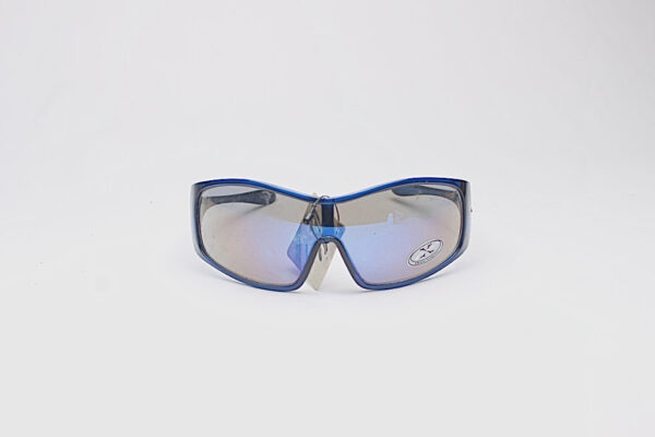 X Loop Moto Shield/ Blue & Grey