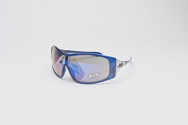 X Loop Moto Shield/ Blue & Grey