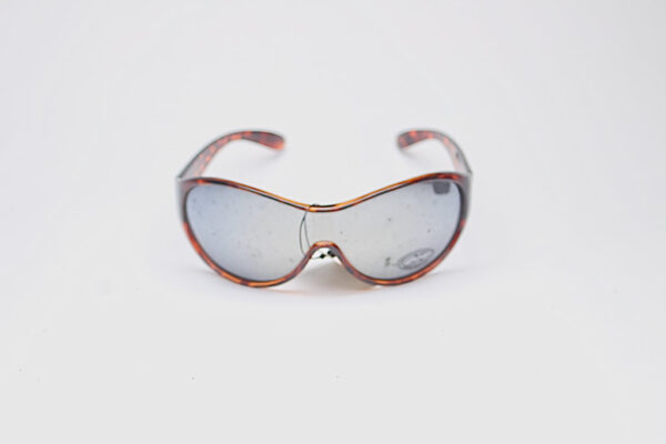 X Loop Shield/ Tortoiseshell Mirror Lens
